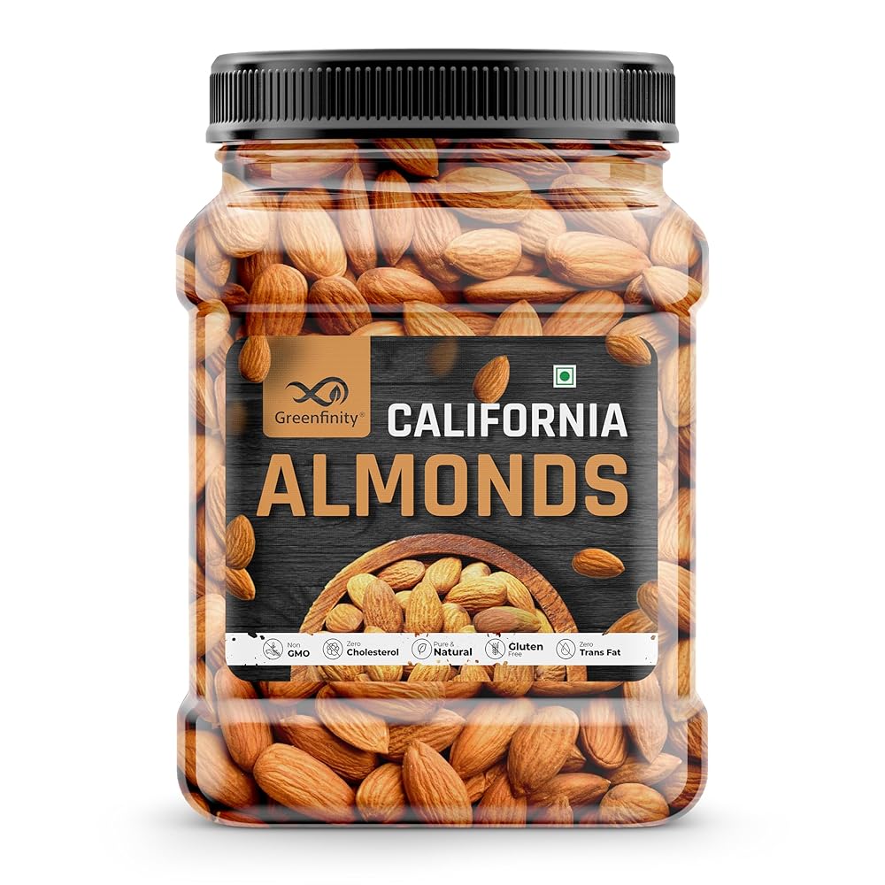 GreenFinity Fresh Almonds 500gm