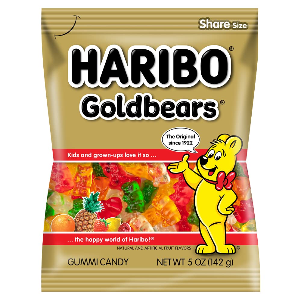 HARIBO Goldbears Gummy Candy, 160g