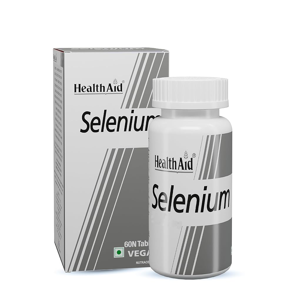 HealthAid Selenium Tablets – 60 Pack