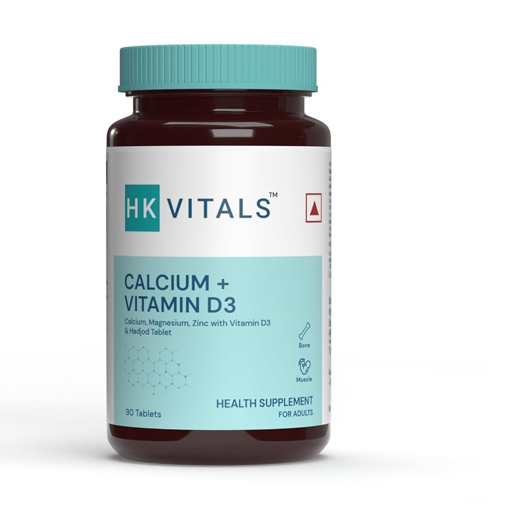 HealthKart Calcium + Vitamin D3 Supplement