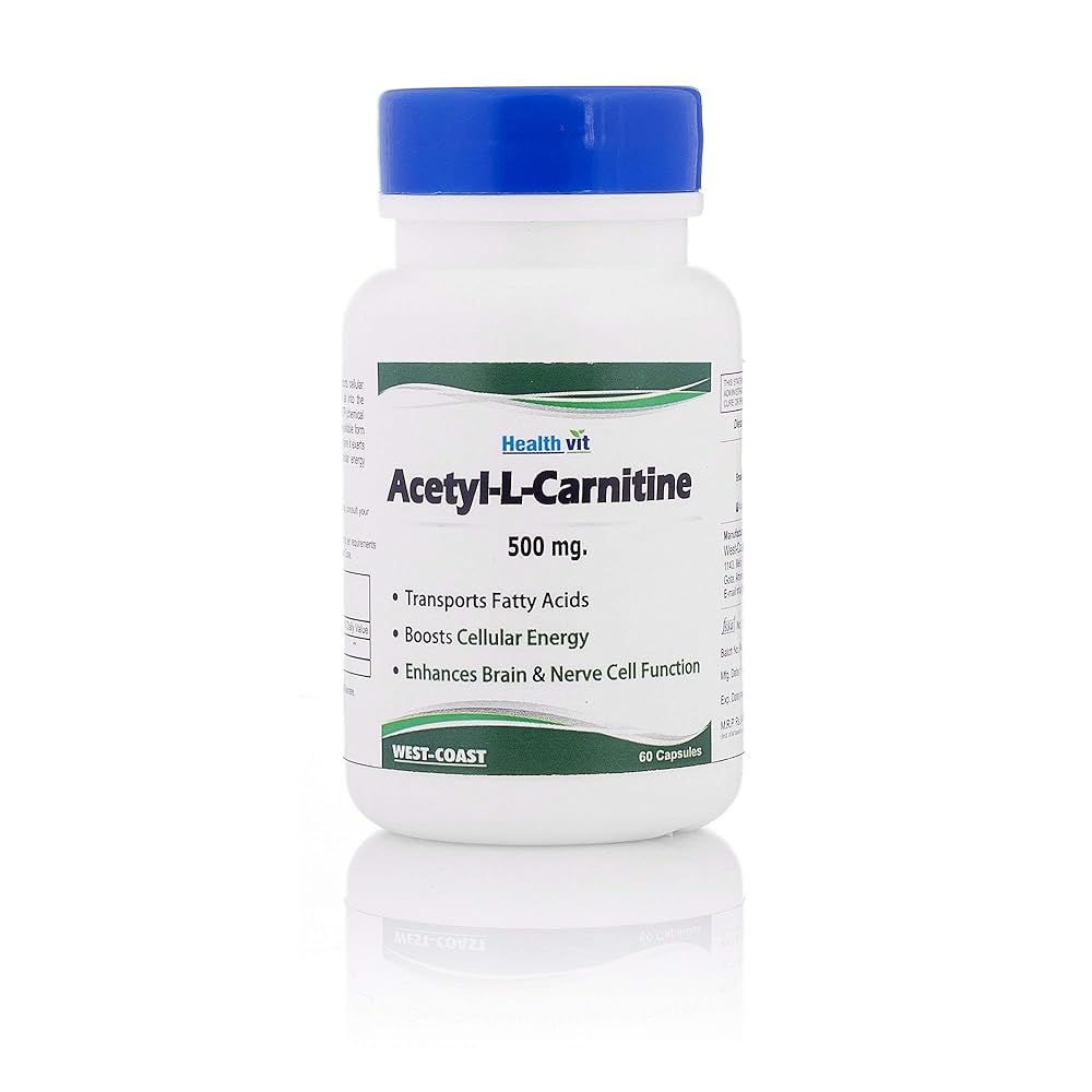 Healthvit Acetyl-L-Carnitine 500mg Caps...