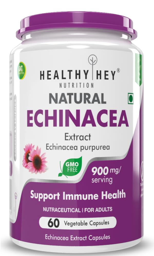 HealthyHey Echinacea Capsules for Immun...