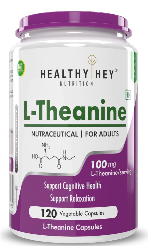 HealthyHey L-Theanine Capsules – ...