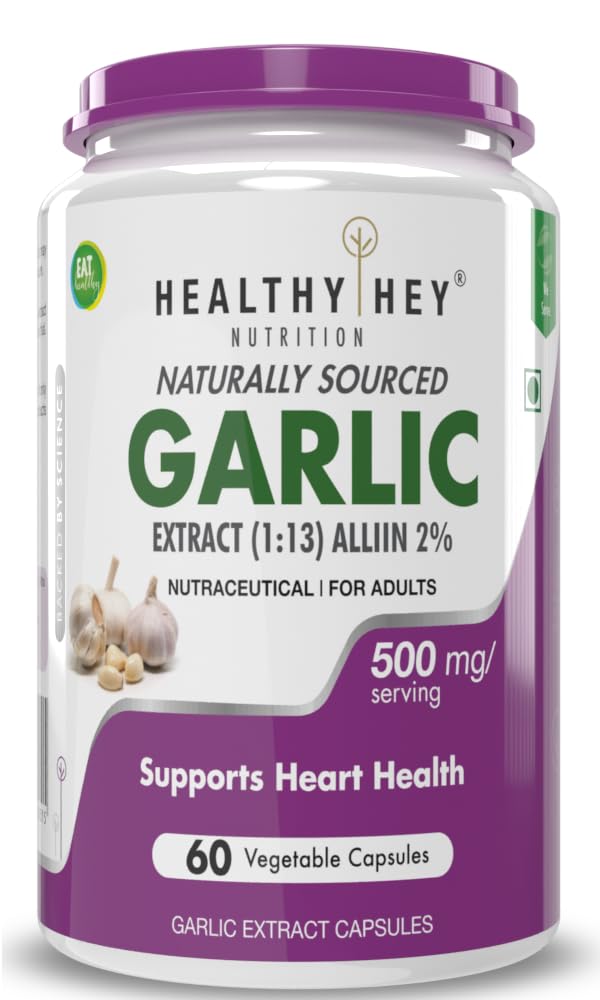 HealthyHey Odorless Garlic Extract Caps...