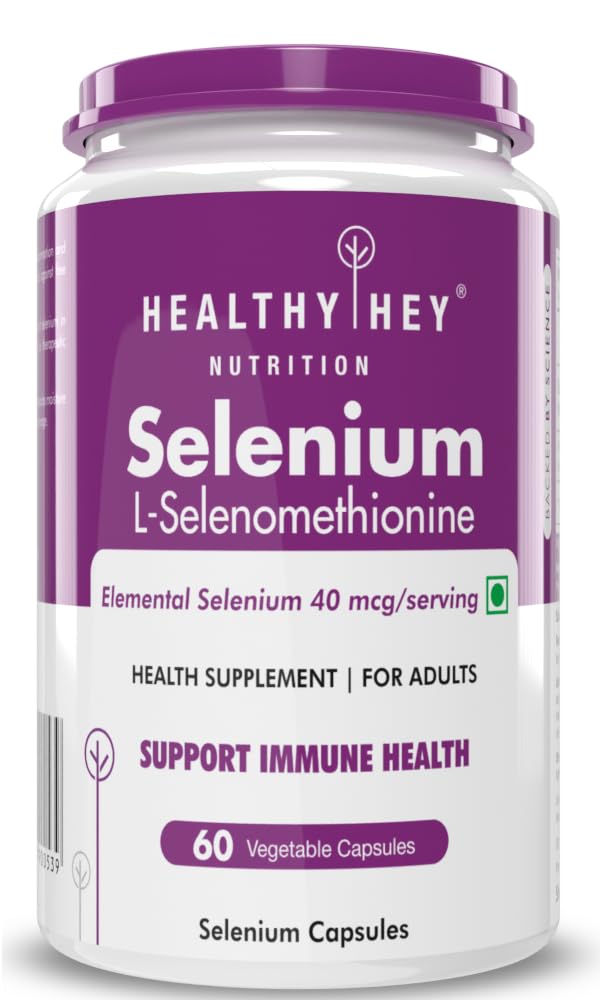 HealthyHey Selenium Capsules – Su...
