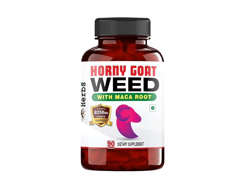 Herbs Horny Goat Weed Capsules – ...