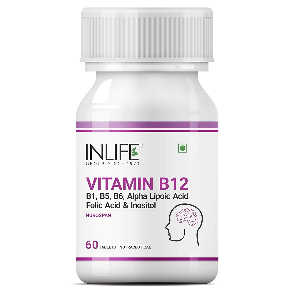INLIFE B12 Complex – 60 Tablets