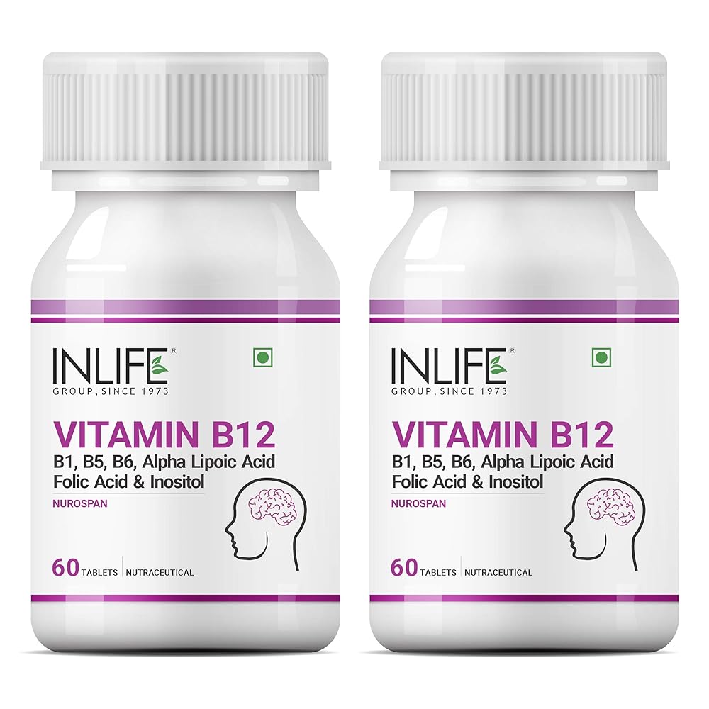 INLIFE B12 Complex – 60 Tablets