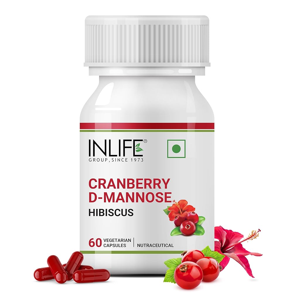 INLIFE Cranberry D-Mannose Hibiscus Ext...