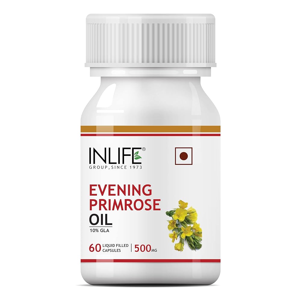 INLIFE Evening Primrose Oil 60 Capsules