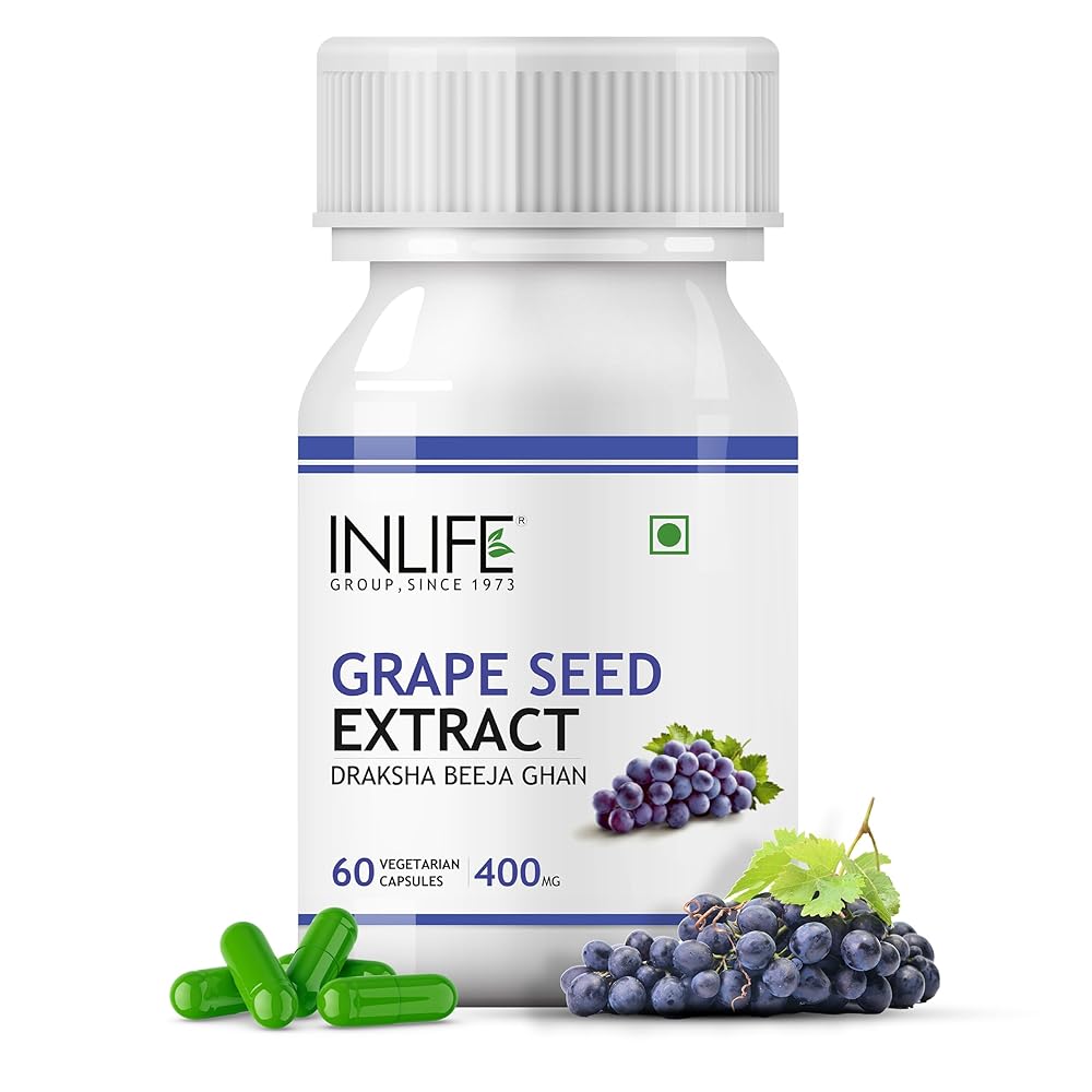 INLIFE Grape Seed Extract Antioxidant, ...