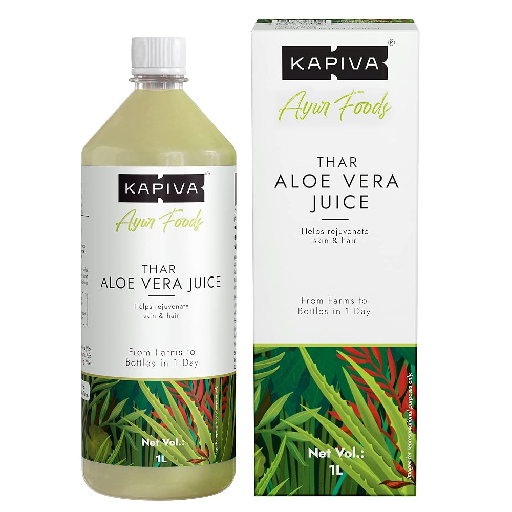 Kapiva Aloe Vera Juice with Pulp
