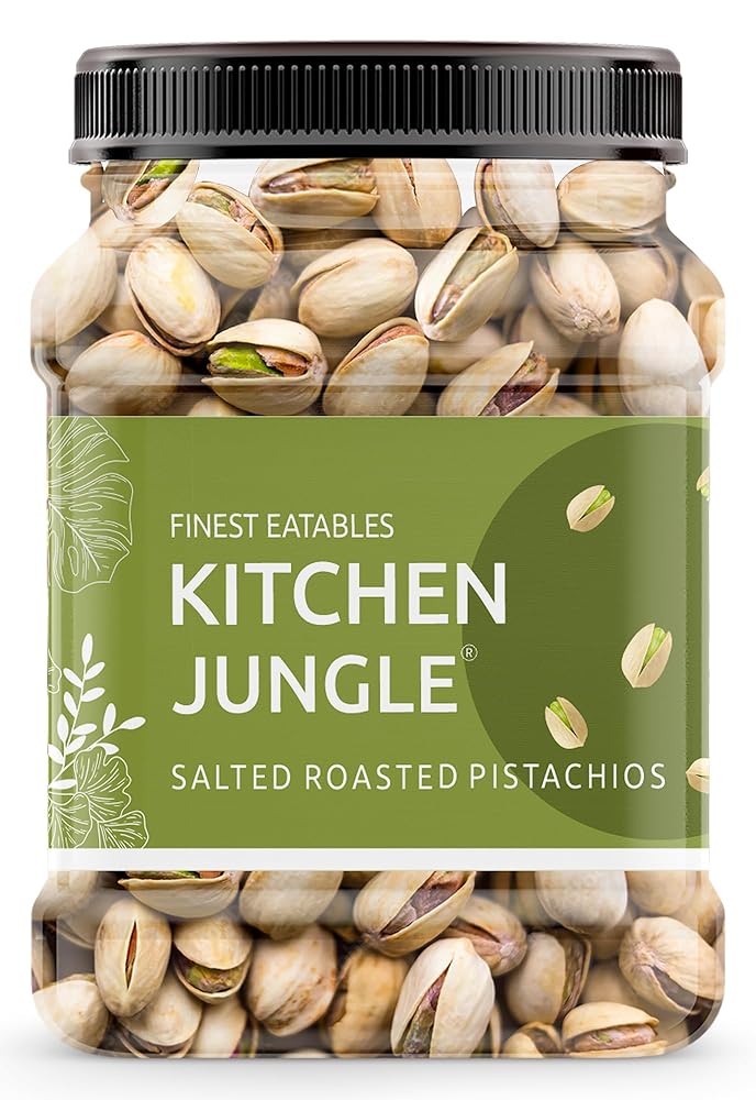 Kitchen Jungle Roasted Pistachios 1kg Jar
