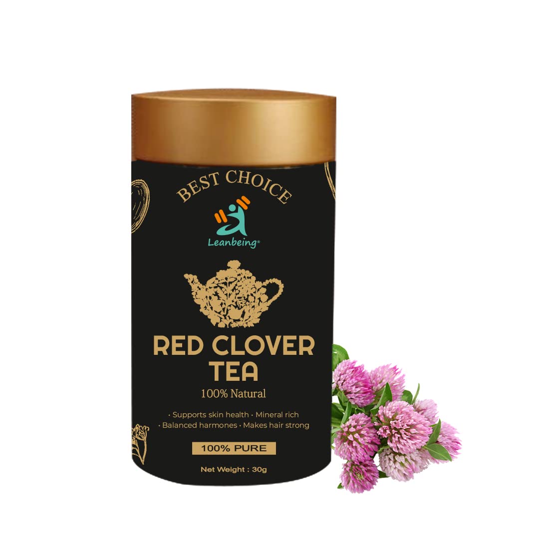 Leanbeing Red Clover Flower Tea –...