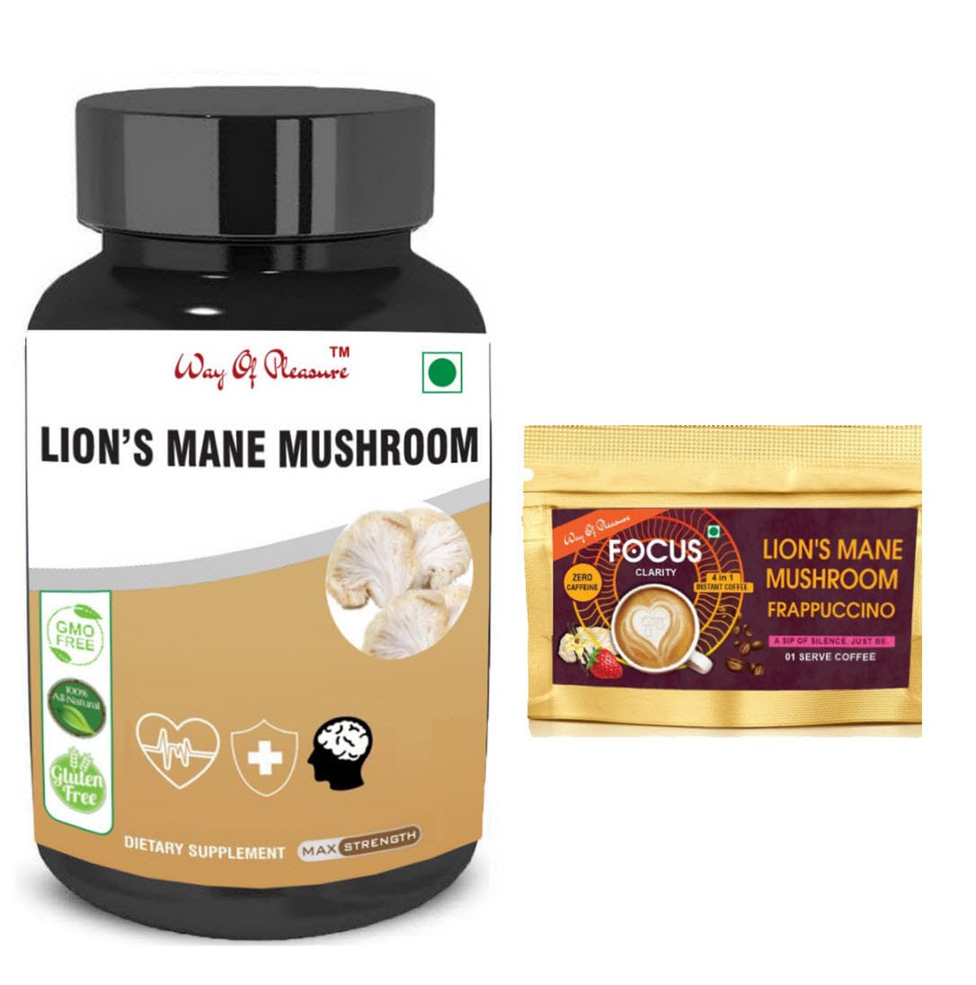 Lions Mane Mushroom Capsules