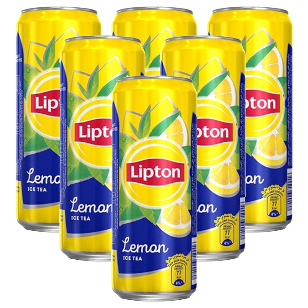 Lipton Lemon Ice Tea Can 6-Pack