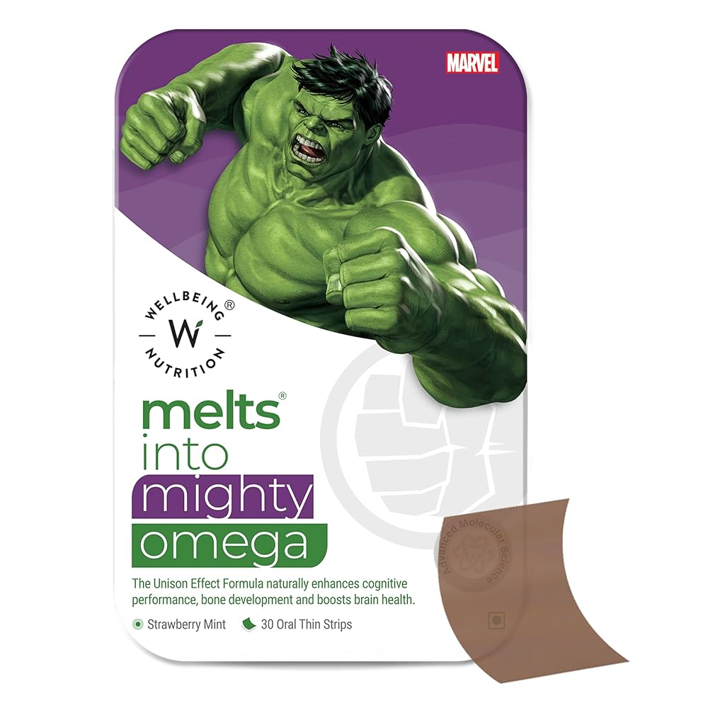 Marvel Hulk Melts Vegan Omega 3