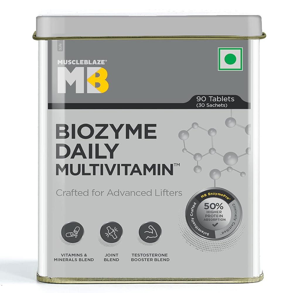 MuscleBlaze Biozyme Daily Multivitamin,...