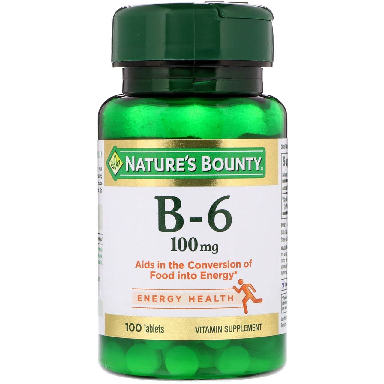 Nature’s Bounty B-6 100mg Tablets