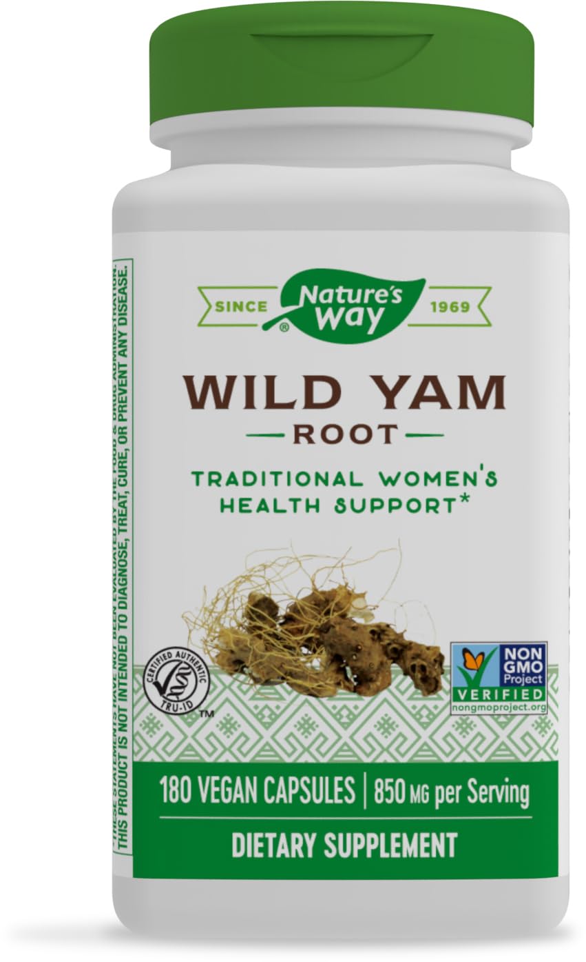 Nature’s Way Wild Yam Root Vcaps