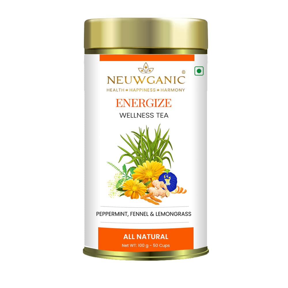 Neuwganic Energize Wellness Tea –...