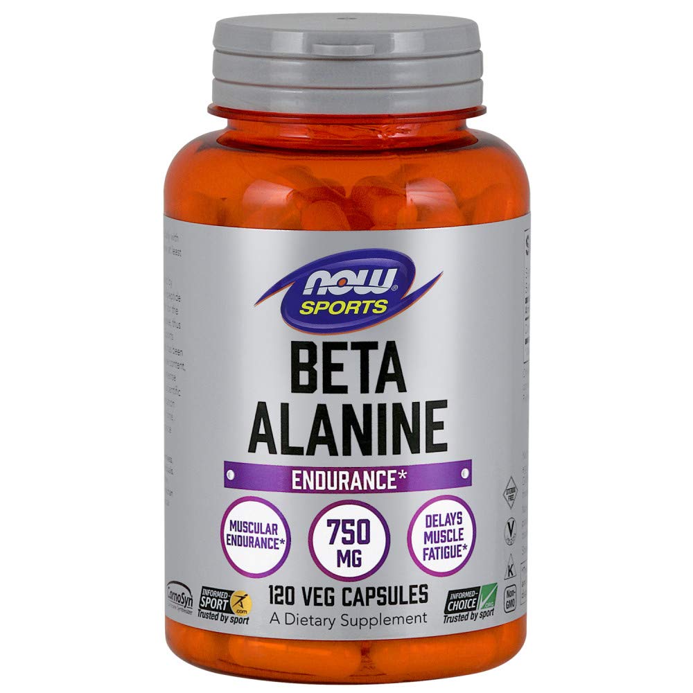 Now Foods Beta Alanine 750mg Caps