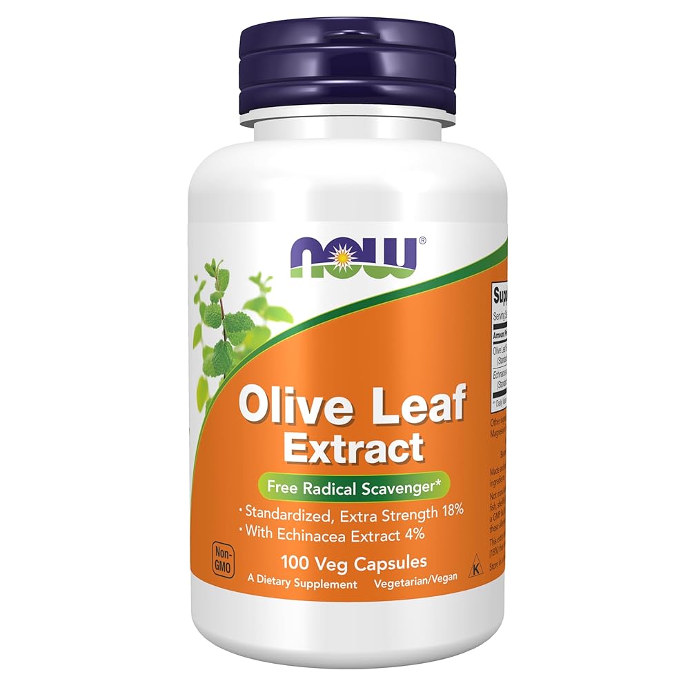 NOW Olive Leaf Extract with Echinacea