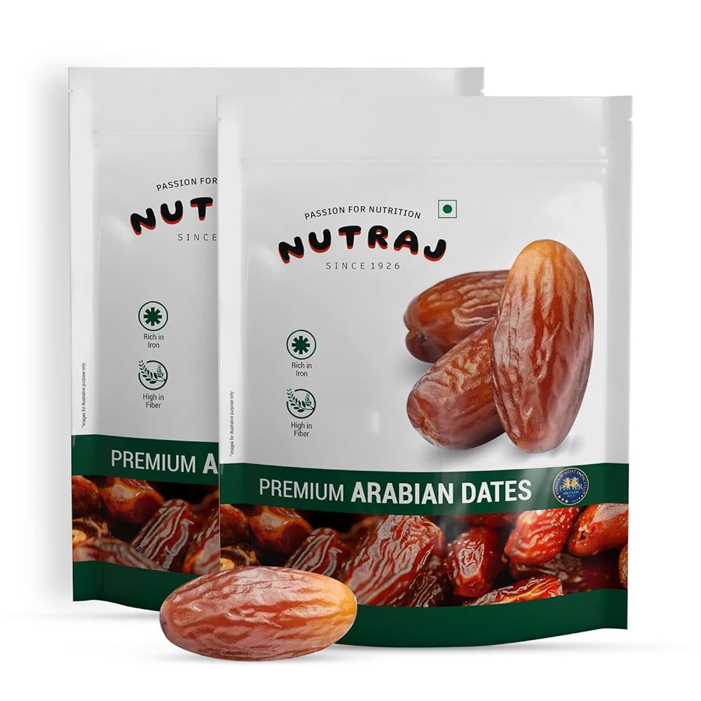 Nutraj Gold Arabian Dates (1kg) –...