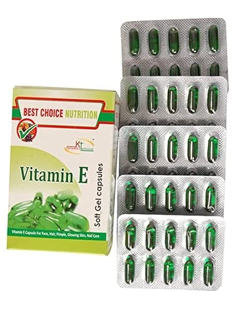 NutriBest Vitamin E Capsules