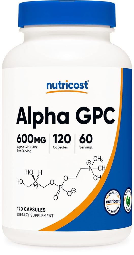 Nutricost Alpha GPC 600mg Capsules