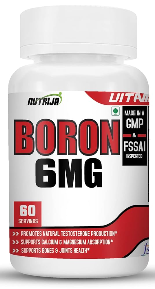 Nutrija Boron 6MG Complex – 60 Ca...