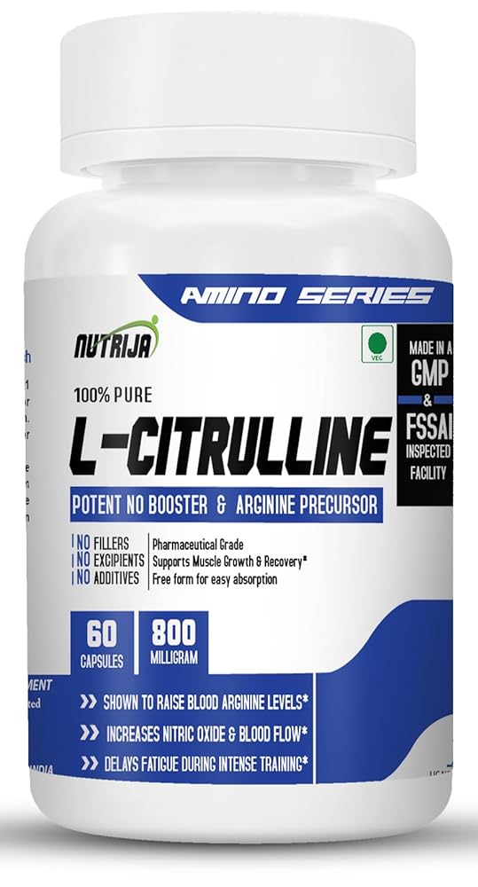 NutriJa L-CITRULLINE 800MG | Muscle Gro...