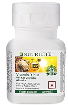 Nutrilite Vitamin D Plus 60 Tablets