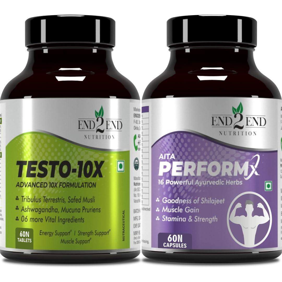 Nutrition Testo-10X & PerformX Comb...