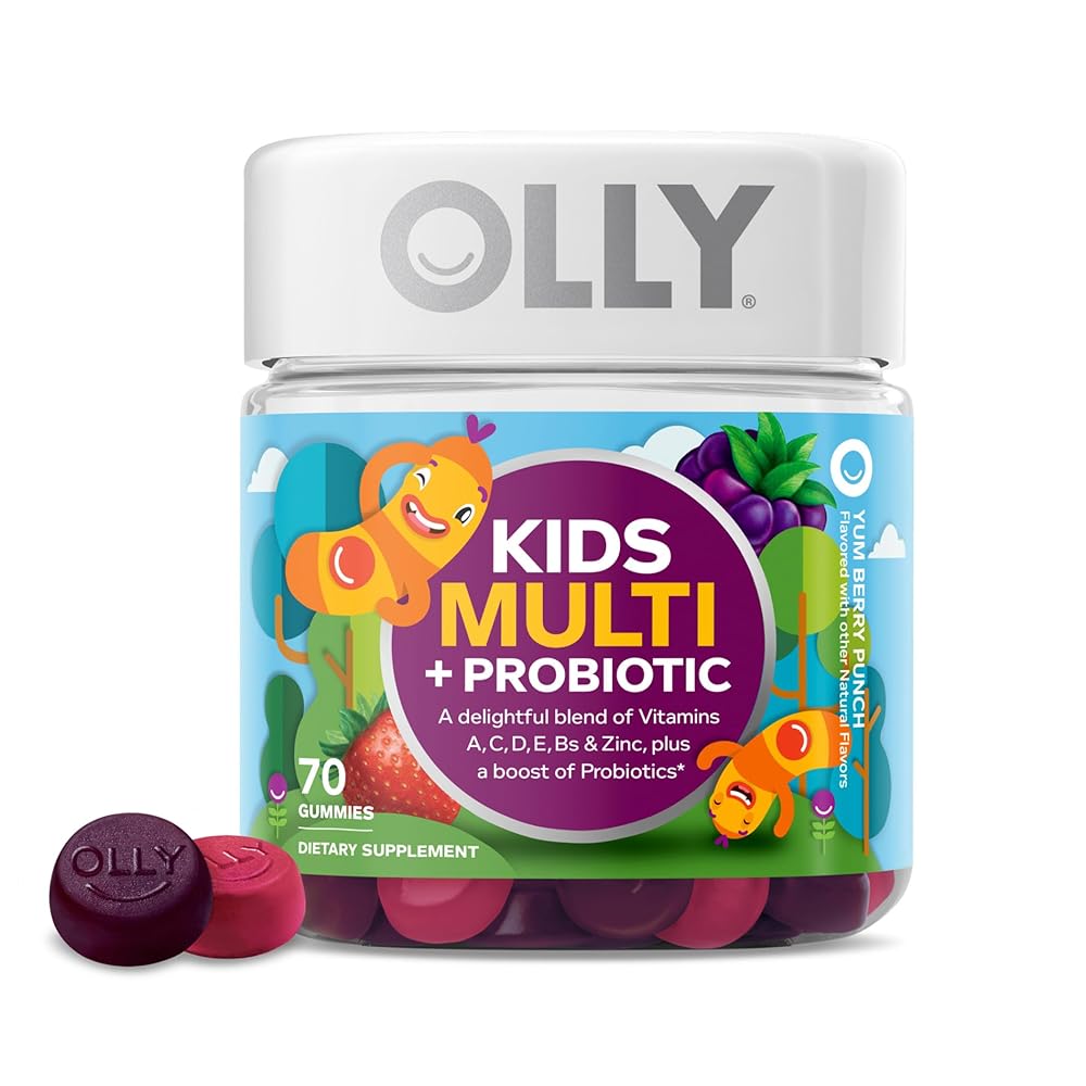 OLLY Kids Multi-Vitamin and Probiotic G...