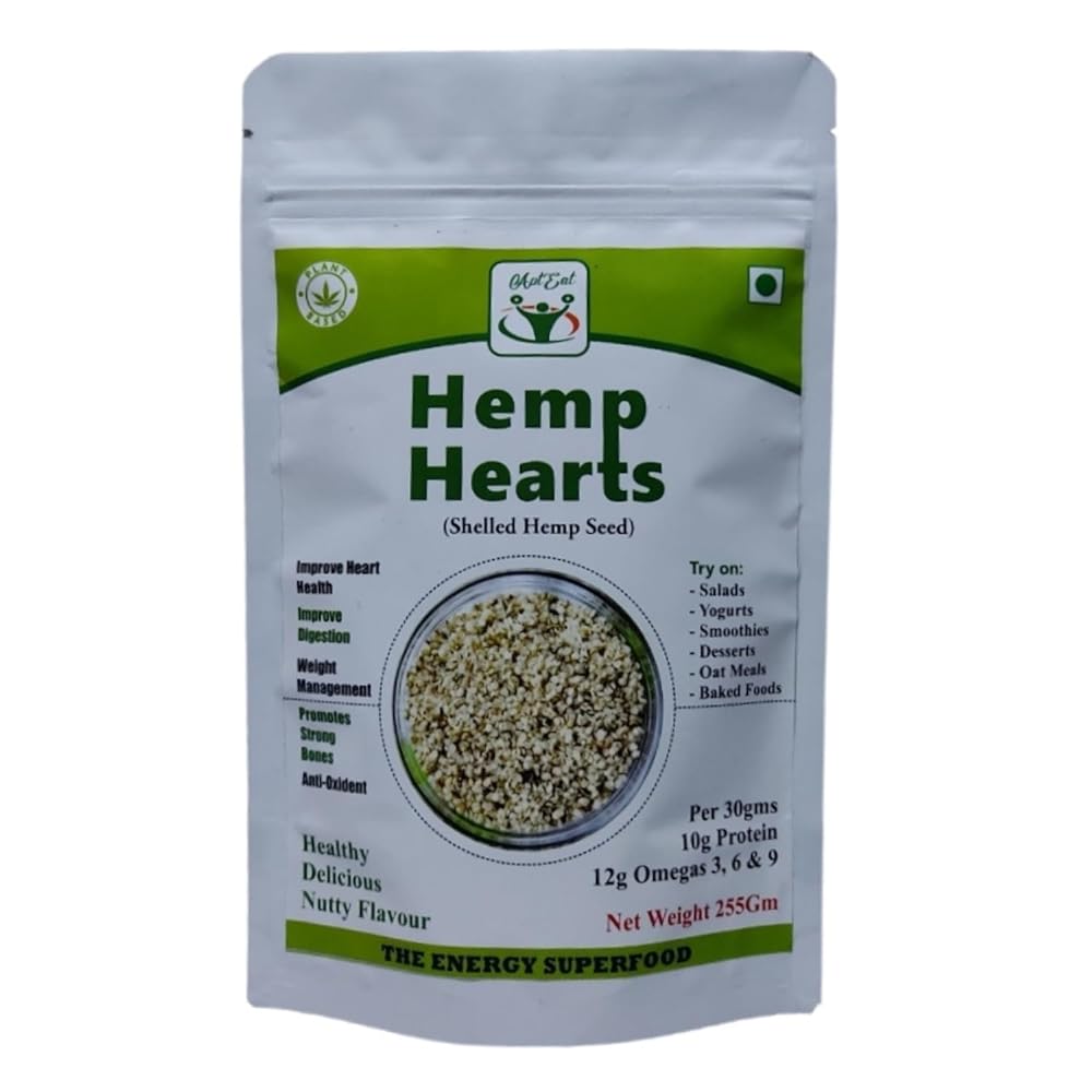 Organic Hemp Hearts: High Protein, Omeg...