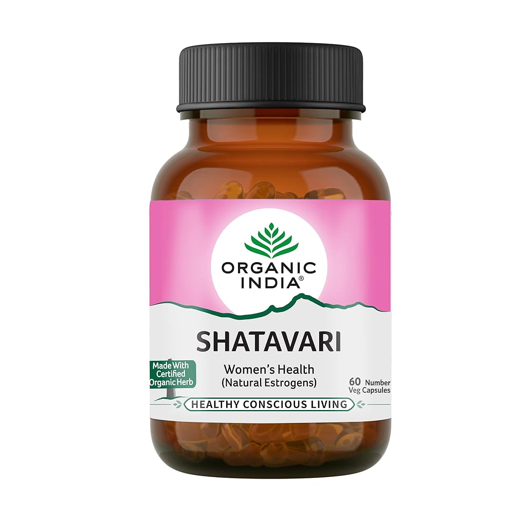 Organic India Shatavari Capsules –...