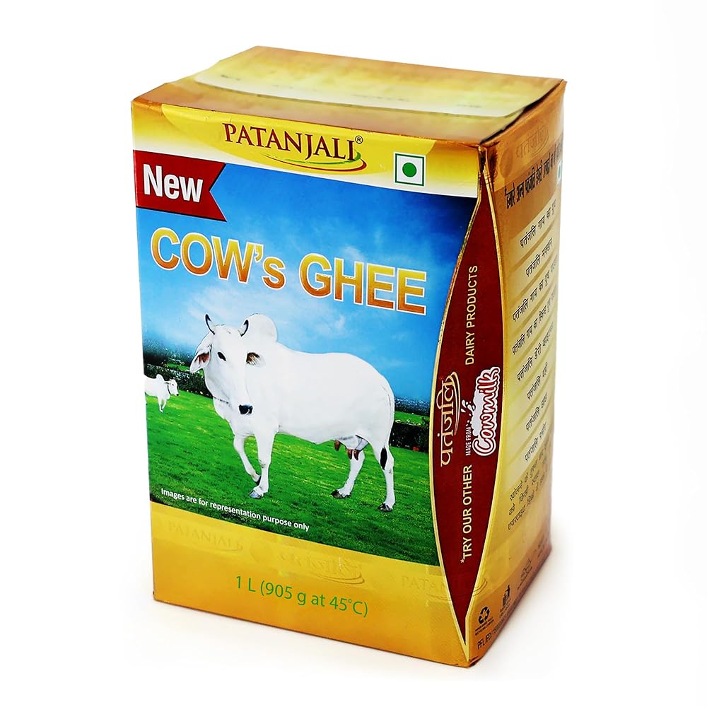 Patanjali Cow’s Ghee, 1L” -...