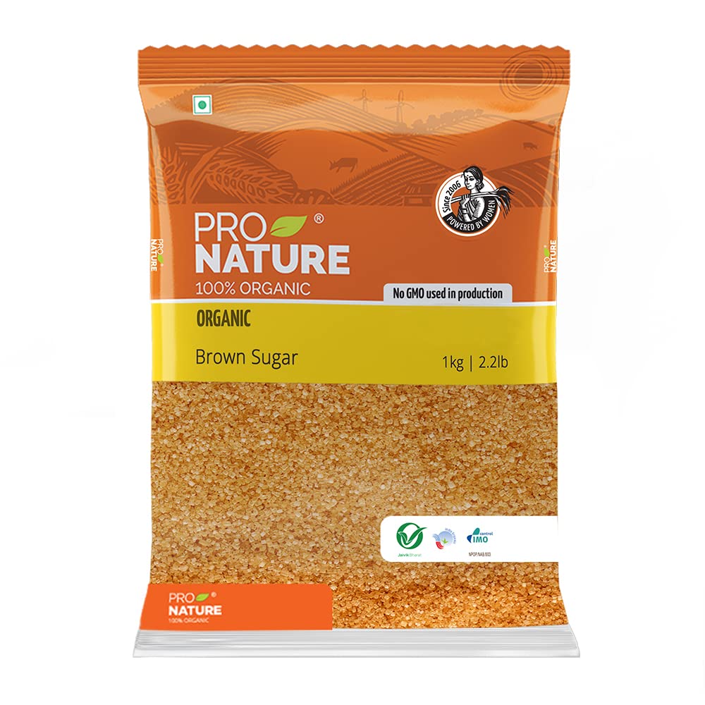 Pro Nature Organic Brown Sugar, 1kg