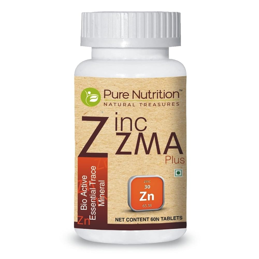 Pure Nutrition Naturals Zinc ZMA Supple...