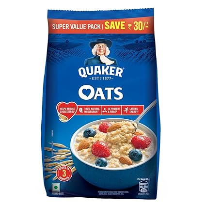 Quaker Oats 2kg Rolled Wholegrain Cereal