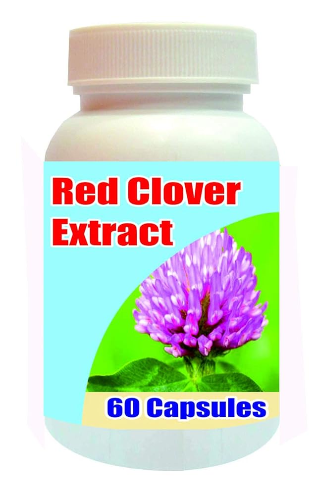 Red Clover Capsules with Free Drops