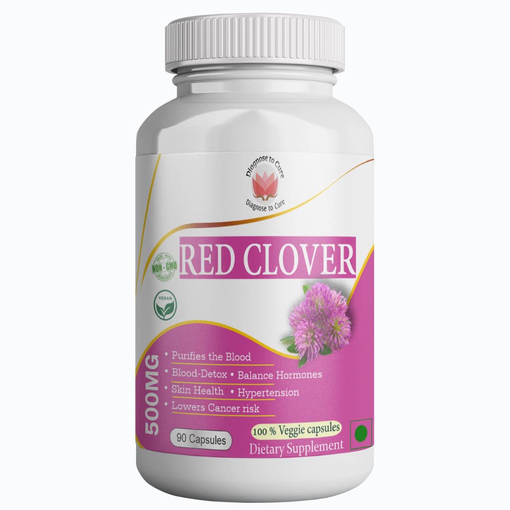 Red Clover Extract 500 mg Capsules