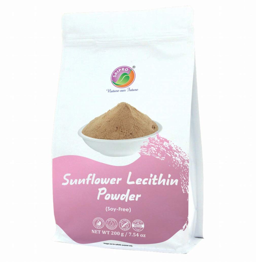 SAIPRO Sunflower Lecithin Powder, 200g