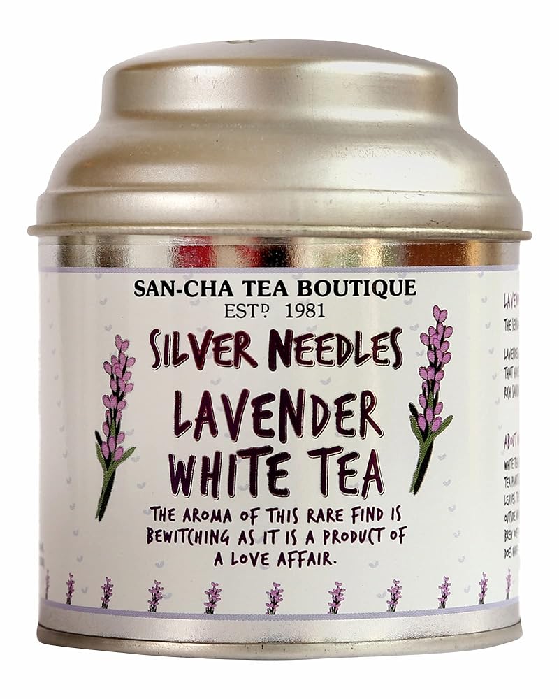 SAN-CHA Lavender White Tea, Silver Need...