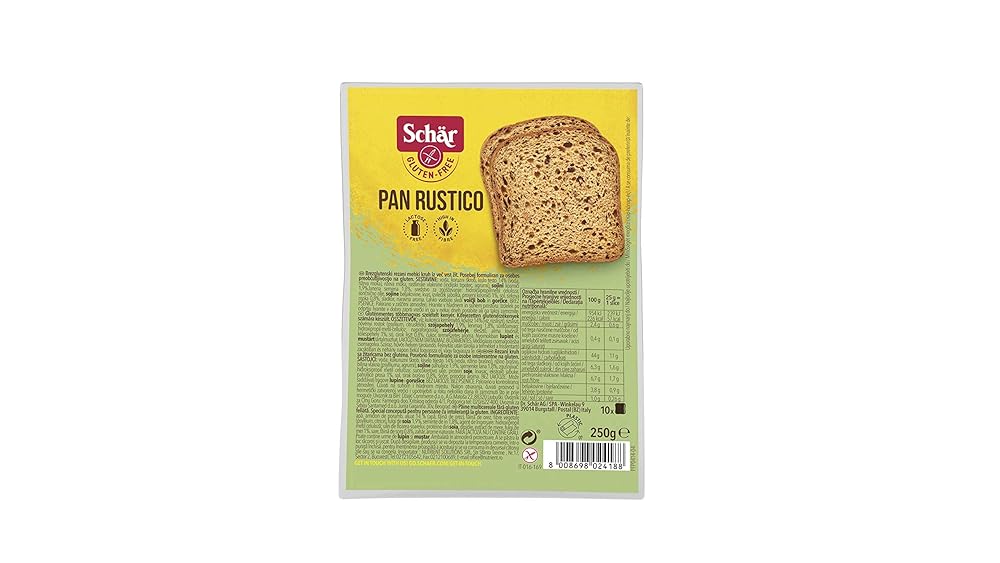 Schar Pan Rustico Gluten Free Bread