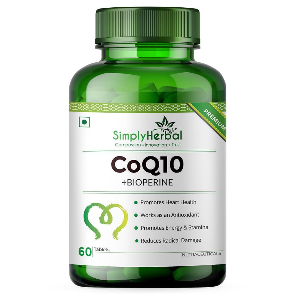 Simply Herbal CoQ10 with Bioperine R...