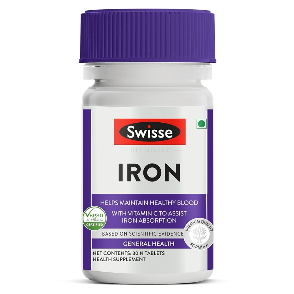 Swisse Iron Supplement – 30 Tablets