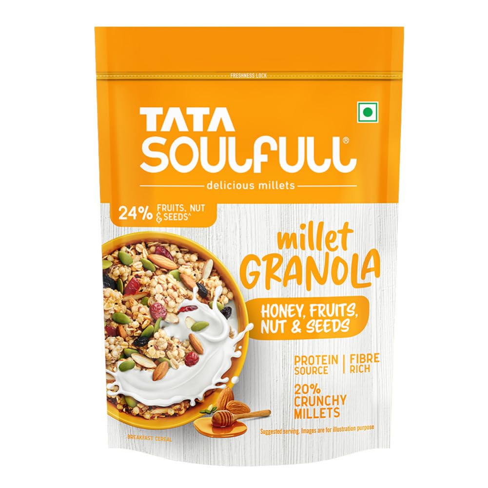 Tata Soulfull Millet Granola: Honey and...