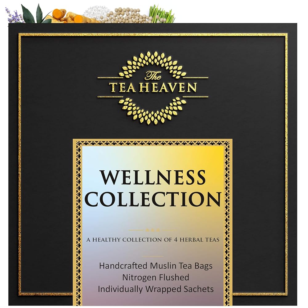 Tea Heaven Wellness Herbal Tea Collection